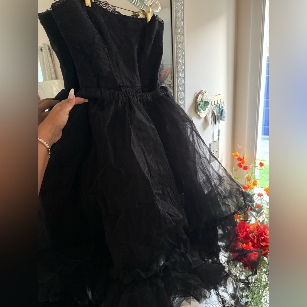 Pilcro Strapless Lace Tull dress - Picture 4 of 13